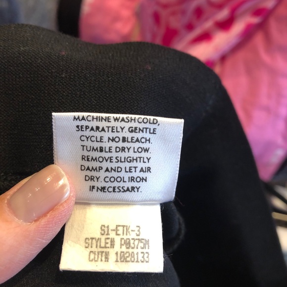 EILEEN FISHER System Washable Stretch Crepe Pants - Picture 4 of 5